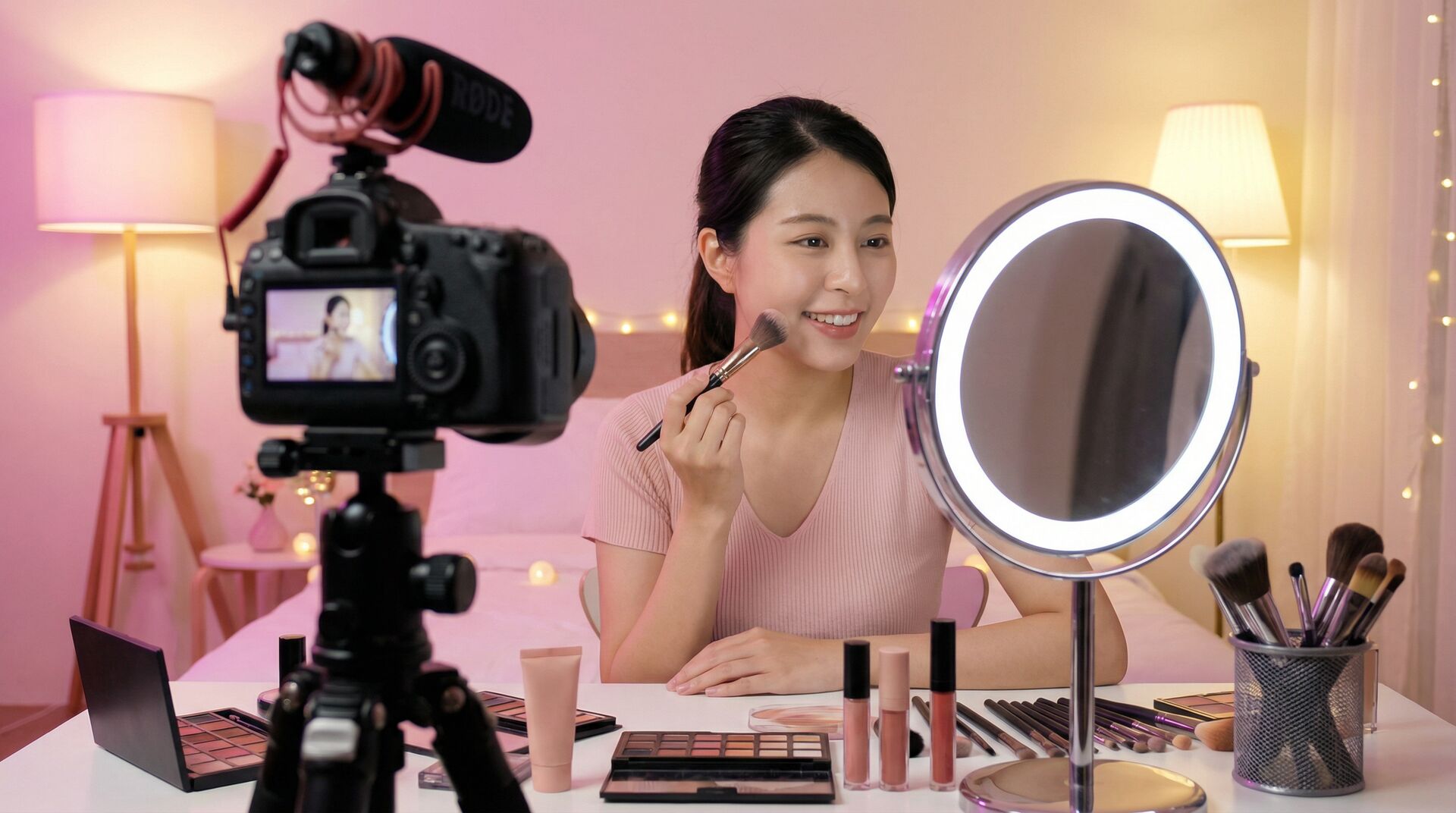 小马拉大车美妆视频教程